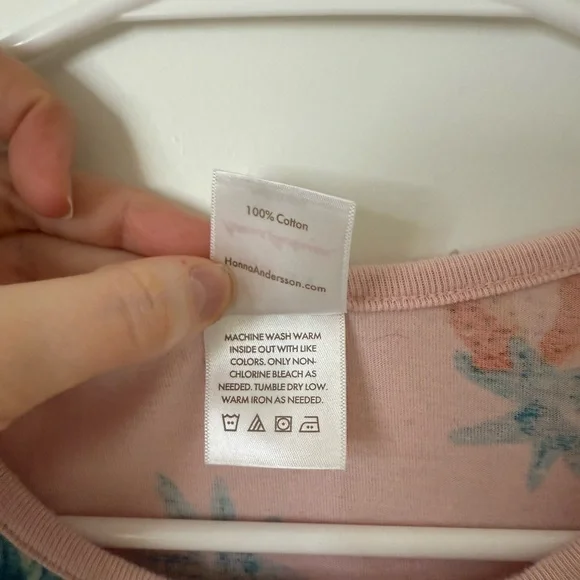 Hanna Andersson Pink Dress with Pineapple Print - Picture 5 of 5